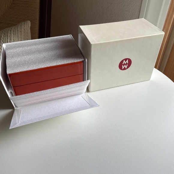 MICHELE Vintage Diamond CSX Chronograph Watch w/Original Wooden Box - Picture 13 of 14